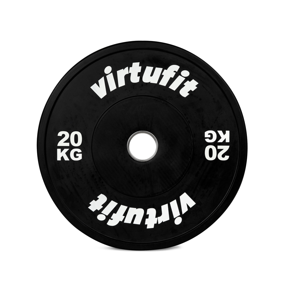 VirtuFit Bumper Plate - Disque de musculation olympique en caoutchouc - 50 mm - 20 kg - Deuxième chance
