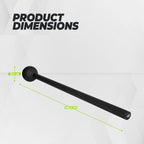 VirtuFit Macebell - Noir - 10 kg - Occasion
