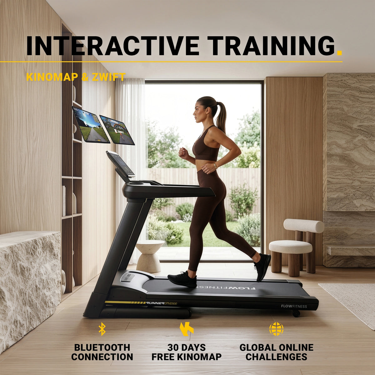 Flow Fitness DTM2500i - Tapis de course