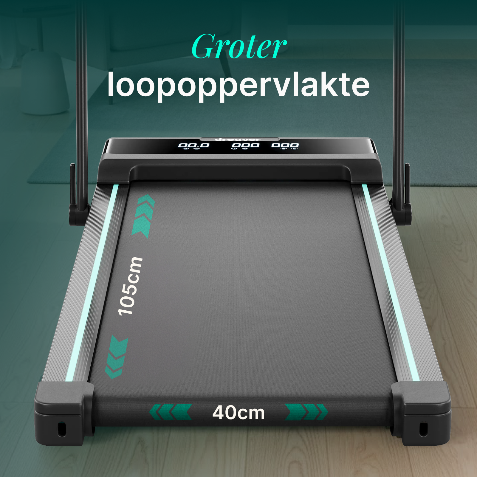 Dreaver Elevate Pro Tapis de Course - Pliable - Pour la Maison