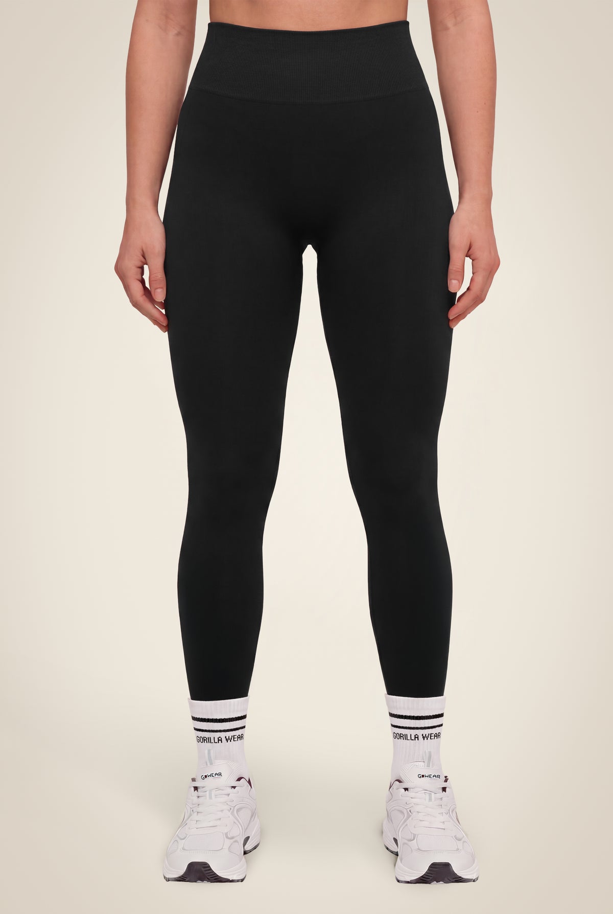 Gorilla Wear Florence Seamless Contour Leggings - Noir