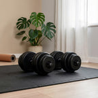 Haltère ajustable VirtuFit - Vinyle - 15 kg - Occasion