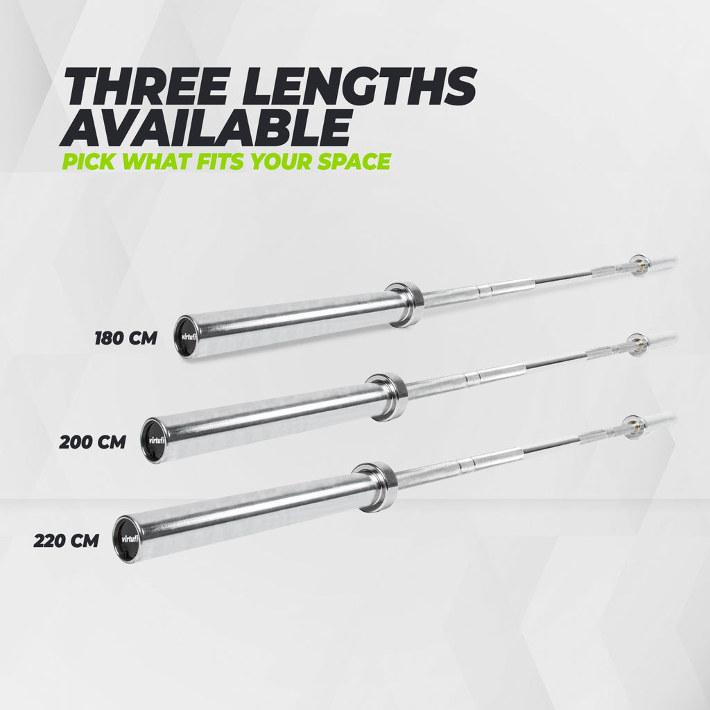 VirtuFit Olympic Halter Bar - 50 mm - 200 cm