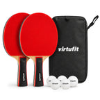 VirtuFit Tafeltennisset Pro - Inclusief twee batjes en 5 tafeltennisballen