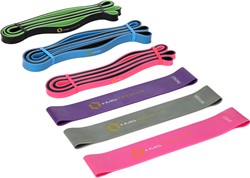 HMS Premium Bandes de Résistance - Set de 6 - Avec sac de rangement