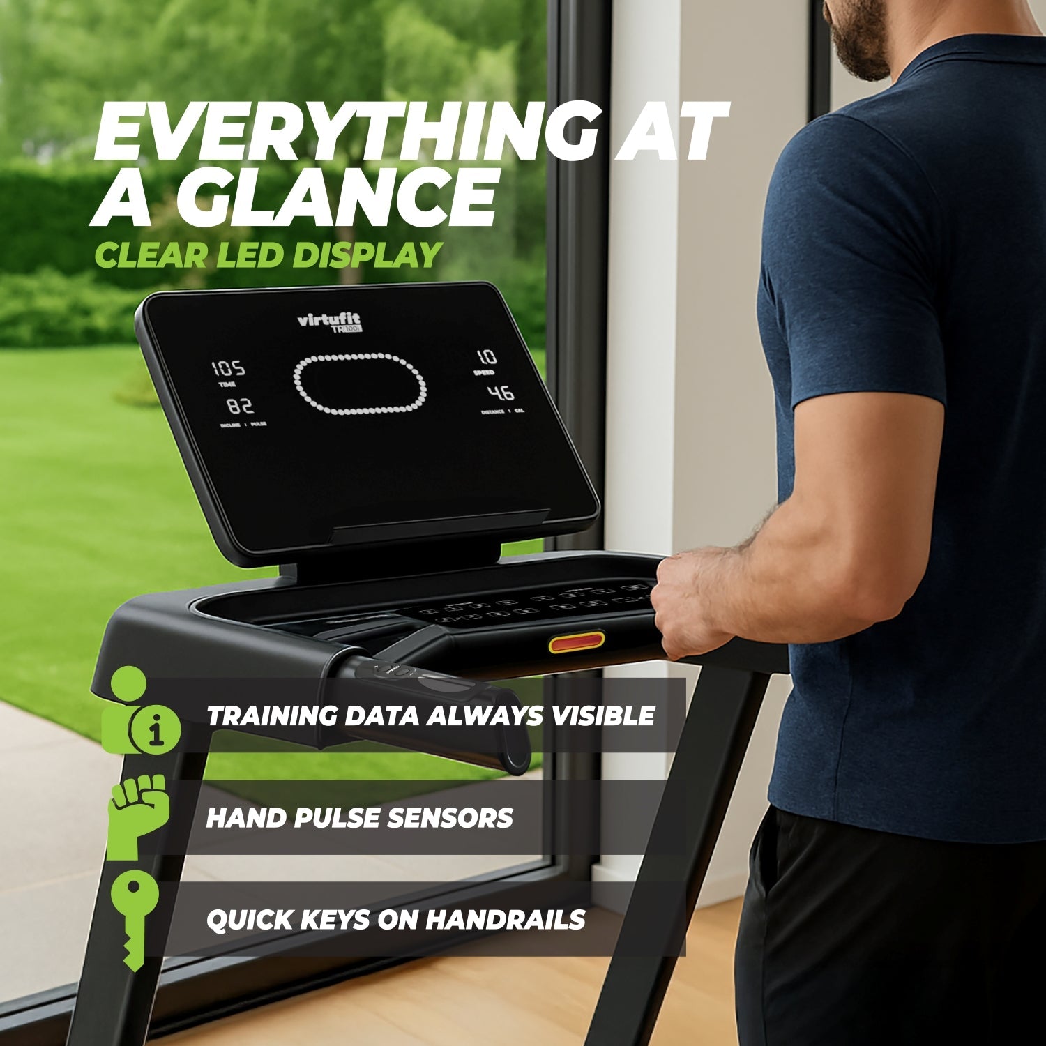 VirtuFit TR100i Loopband - Showroommodel