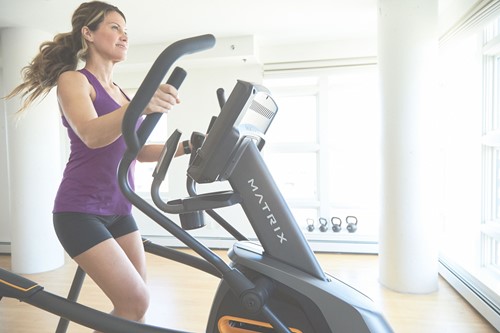 Matrix A50 Ascent Crosstrainer XIR trainen close-up