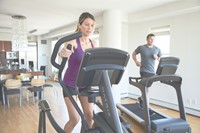 Matrix E50 Crosstrainer XIR samen trainen
