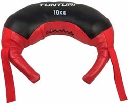 Tunturi Sac bulgare pour entraînement musculation 10kg rouge