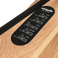 VirtuFit Elite Water Resistance Roeitrainer - Oak - How to Row