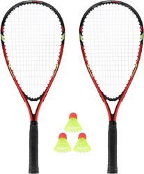 NILS Crossminton Set - Complete Set - Rood