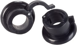 Tunturi collier ABS de blocage pour disques et poids stop-disques noir, lot de 2 
