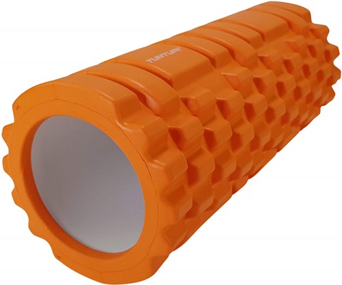 Tunturi Foam Grid Roller - 33 cm - Oranje