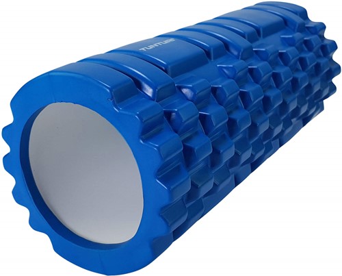 Tunturi Foam Grid Roller - 33 cm - Blauw
