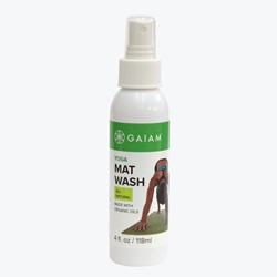 Gaiam Yoga Mat Wash - Spray nettoyant pour tapis de fitness - 118 ml