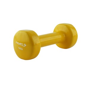 Hms Fitness Gietijzeren Dumbbell Met Vinyl Coating - 1 Kg