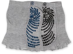 Gaiam Grippy Toeless Yoga Socks - Chaussettes de yoga antidérapantes - Paquet de 2 - Indigo / Noir