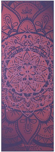 Gaiam Premium Metallic Yoga Mat - 6 mm - Athenian Rose-2
