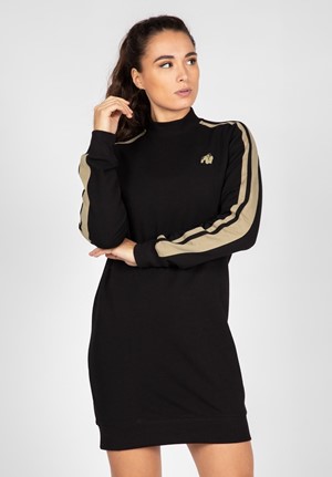 Gorilla Wear Isabella Sweatshirt Jurk - Zwart - M