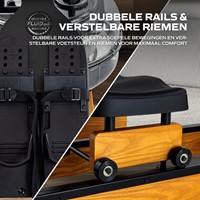 Fluid Rower Apollo Plus Roeitrainer - rails
