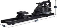 Fluid Rower Neon Rower Plus Roeitrainer - Zwart - Gratis trainingsschema-3