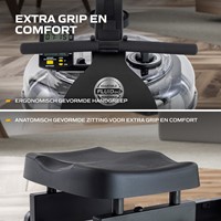 Fluid Rower Neon Rower Plus Roeitrainer - grip