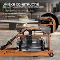 Fluid Rower Viking Pro XL Roeitrainer - constructie