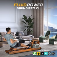 Fluid Rower Viking Pro XL Roeitrainer - apps