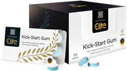 Healthspan Elite Kick-Start Chewing Gum - 12 x 10 unités