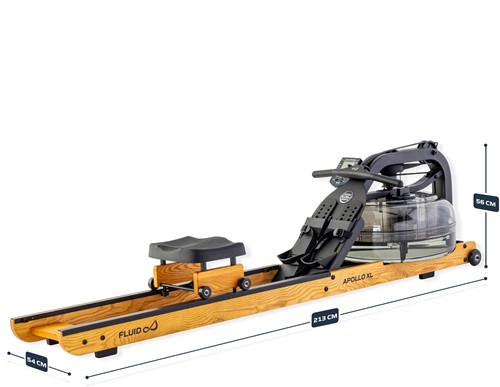 Fluid Rower Roeitrainer Apollo XL - size