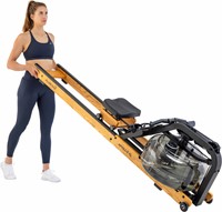 Fluid Rower Roeitrainer Apollo XL - transportwieltjes