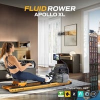 Fluid Rower Roeitrainer Apollo XL - lifestyle