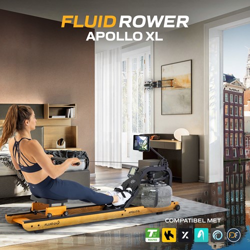 Fluid Rower Roeitrainer Apollo XL - lifestyle