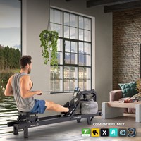 Fluid Rower Neon Pro XL Roeitrainer - Apps