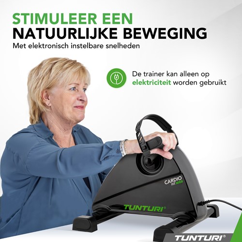 Tunturi Cardio Fit M50 Mobiliteitstrainer - Elektrische stoelfiets-3