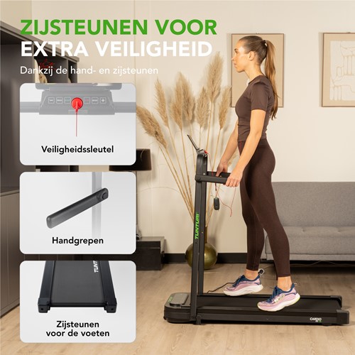 Cardio Fit T5 - zijsteunen