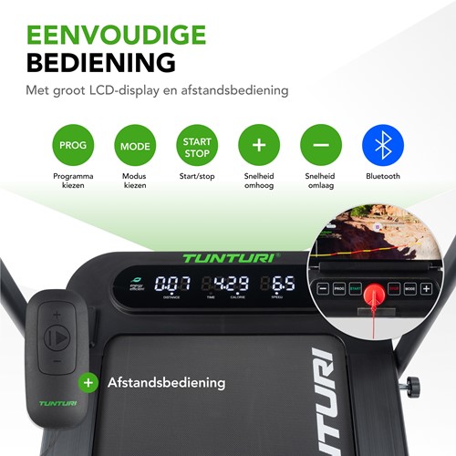 Cardio Fit T5 - bediening