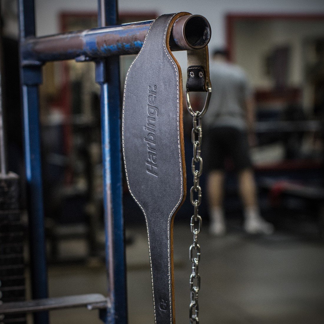 Harbinger Leather Dip Belt Fitwinkel.be