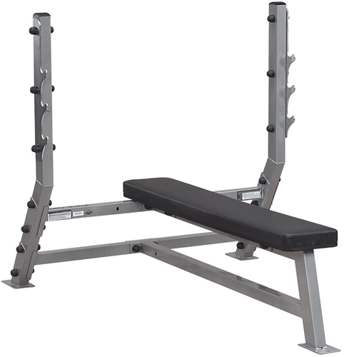 Body-Solid Pro Club Line Olympic Flat Halterbank