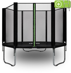VirtuFit Trampoline met Veiligheidsnet - Zwart - 305 cm