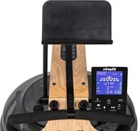 VirtuFit Elite Water Resistance Roeitrainer - Oak - tablethouder