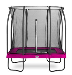 Salta Comfort Edition Trampoline met Veiligheidsnet - 153 x 214 cm - Roze