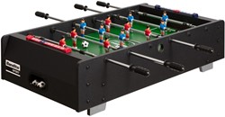 Bandito Mini Tafelvoetbal met Telescopische Stangen - Zwart - Tweedekans