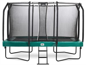 Salta First Class Trampoline Met Veiligheidsnet - 366 X 214 Cm - Groen