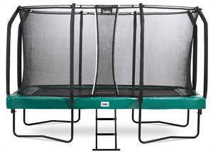 Salta First Class Trampoline Met Veiligheidsnet - 427 X 244 Cm - Groen