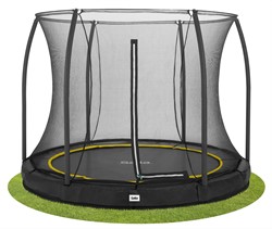 Salta Comfort Edition Ground Trampoline met Veiligheidsnet - 213 cm - Zwart