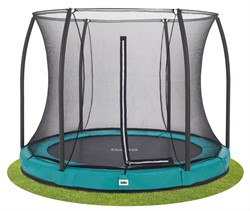 Salta Comfort Edition Ground Trampoline met Veiligheidsnet - 251 cm - Groen