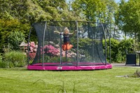 Salta Comfort Edition Ground Trampoline met Veiligheidsnet - 183 cm - Roze