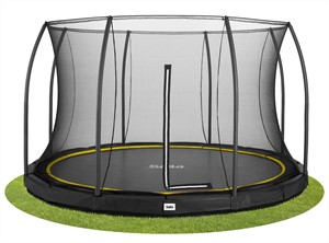 Salta Comfort Edition Ground Trampoline Met Veiligheidsnet - 396 Cm - Zwart
