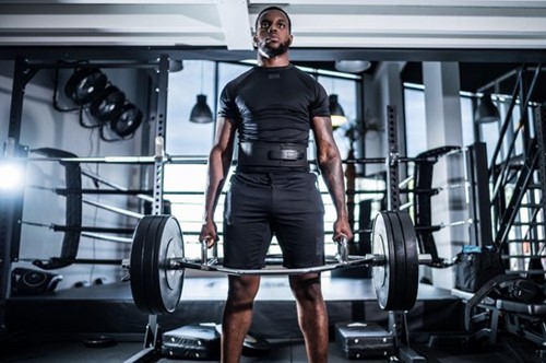 Reeva Leren Lifting Belt - Halterriem - Zwart